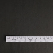 Italian Stretch Cotton Blend Shirting - Charcoal