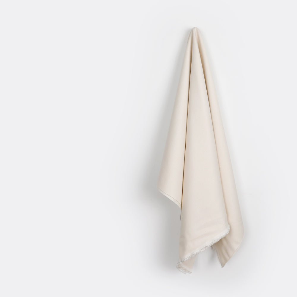 Linen / Cotton Sateen - Macadamia (remnant)