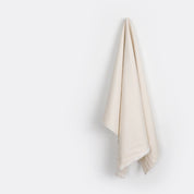 Linen / Cotton Sateen - Macadamia (remnant)