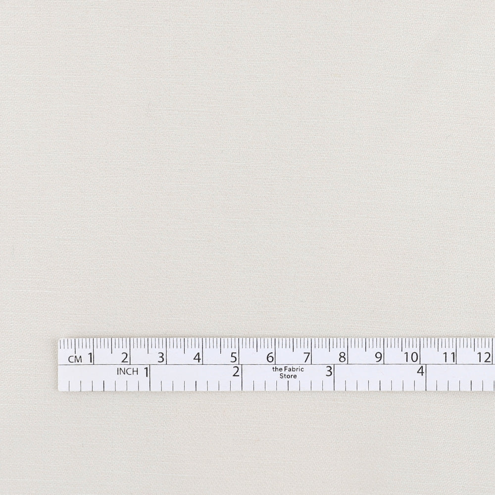 Linen / Cotton Sateen - Macadamia (remnant)