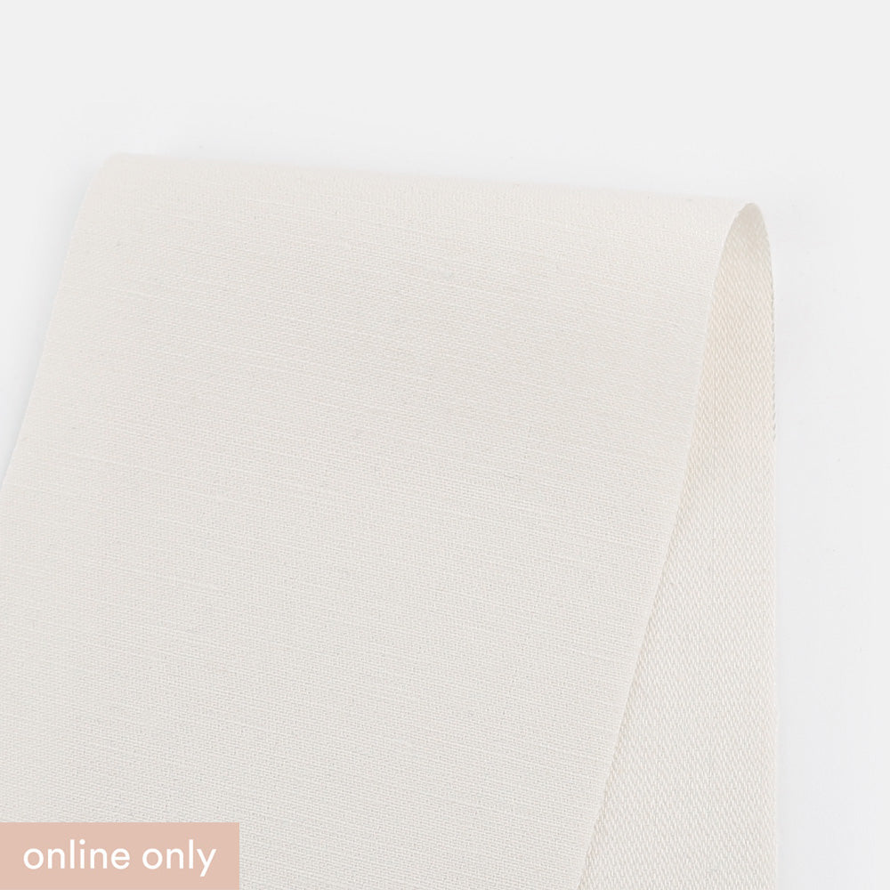 Linen / Cotton Sateen - Macadamia (remnant)