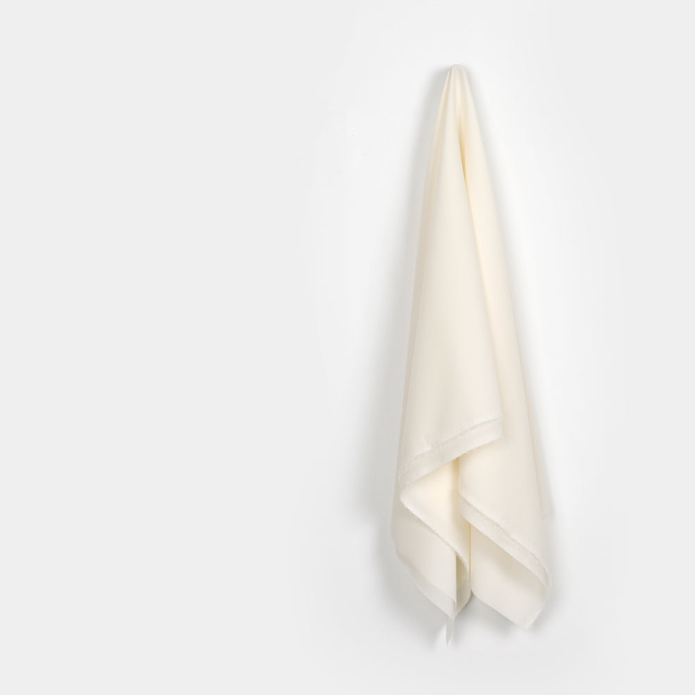 Poly Double Georgette - Ivory