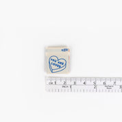 KATM Woven Labels - You Are Loved (Hearts)