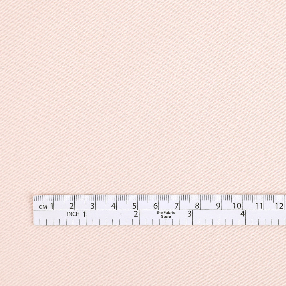 Stretch Cotton Twill - Shell