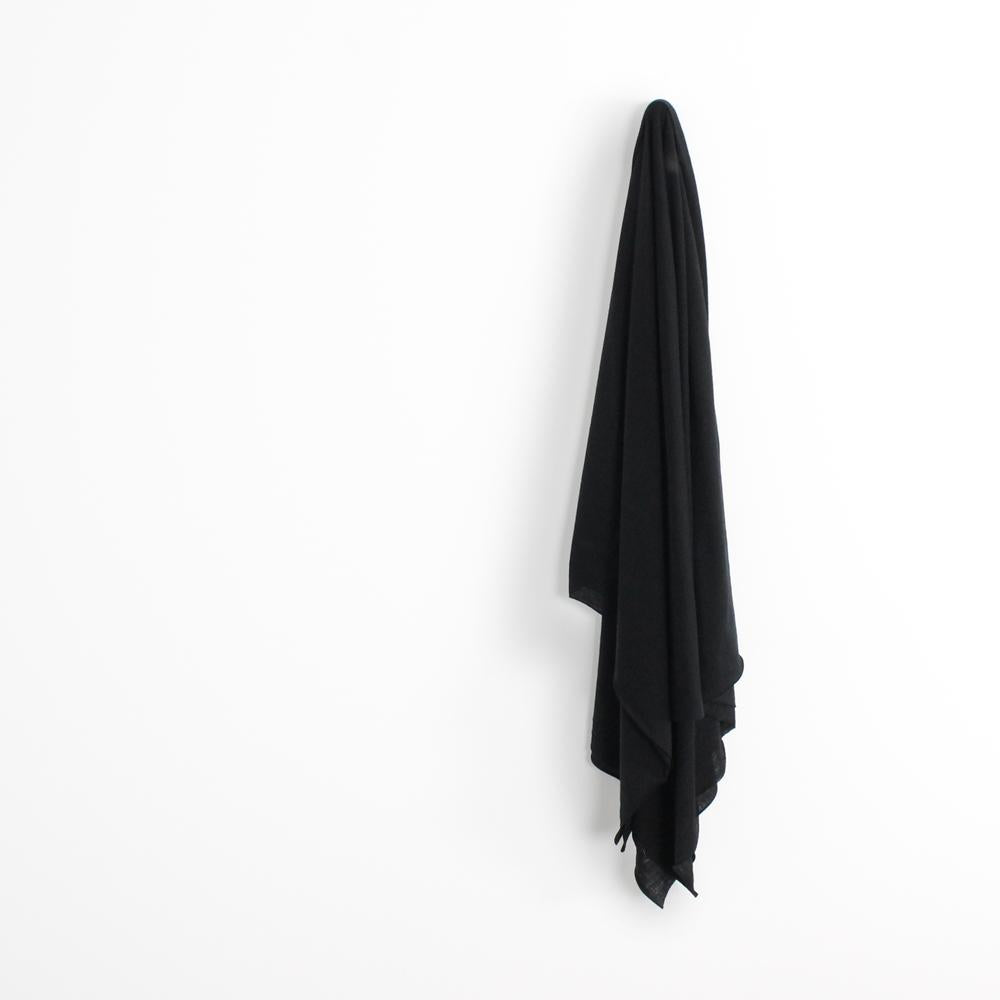 Merino / Poly Single Jersey - Black