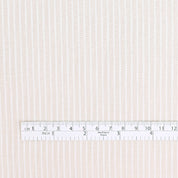 Lightweight Stripe Lyocell / Cotton - Ecru