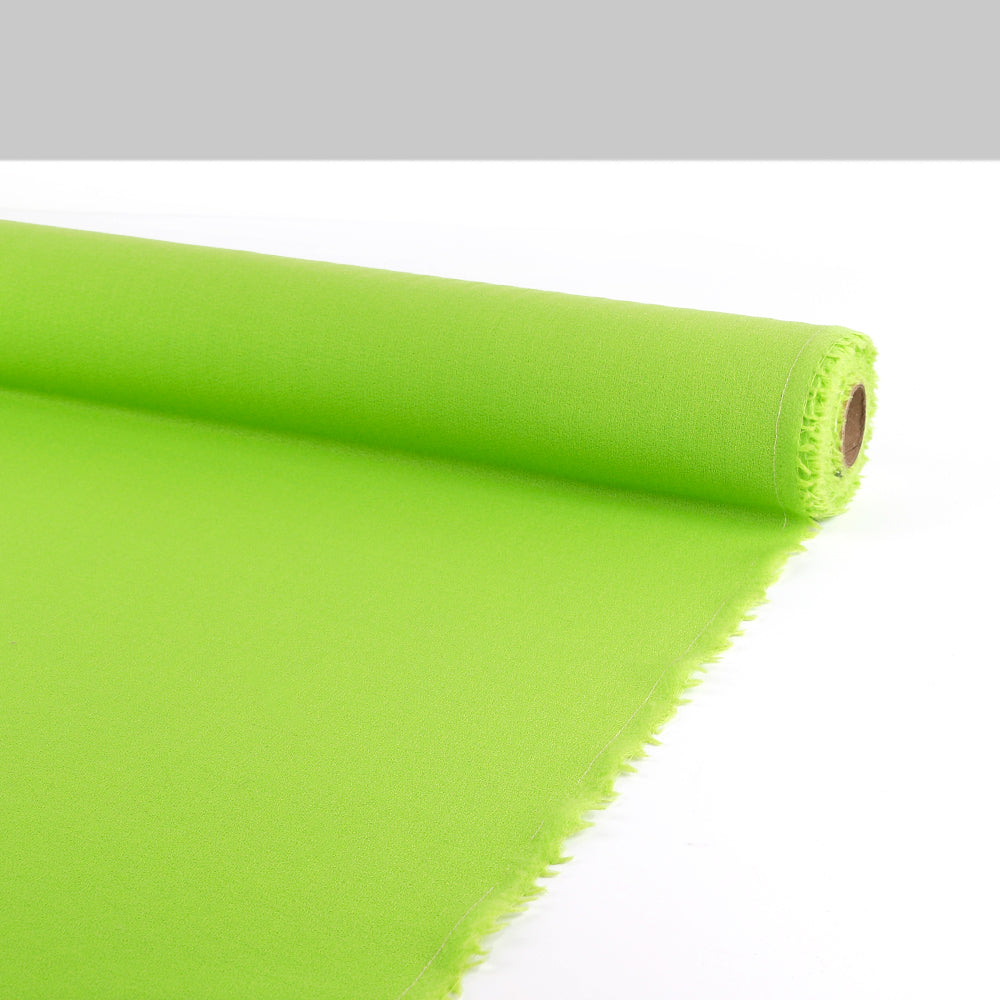 Pure Wool Crepe - Lime
