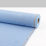 Slubby Rayon / Linen Crepe - Sky