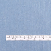 Slubby Rayon / Linen Crepe - Sky