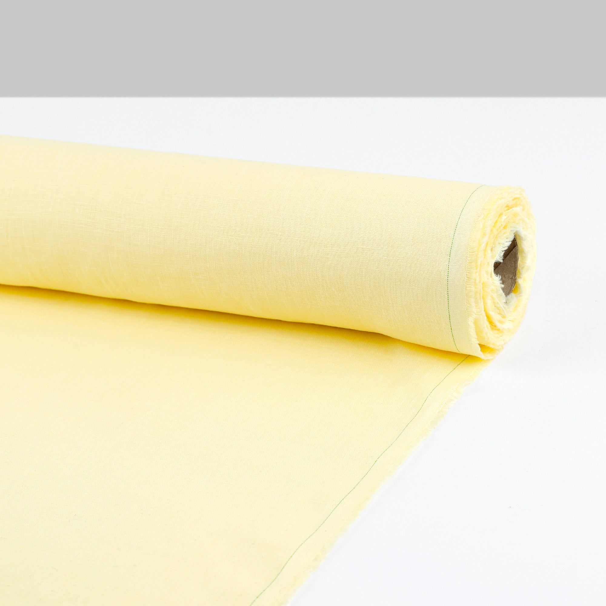 Plain Weave Linen - Limoncello Cream