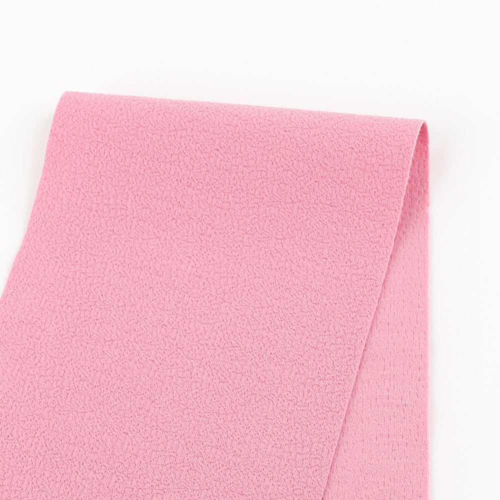 Mottled Recycled Poly Swim Knit - Amaranth
