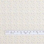 Optical Dot Cotton Poplin - Yellow Mix