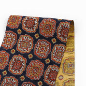 Medallion Jacquard - Midnight / Russet