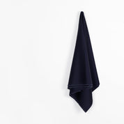 Stretch Sateen Suiting - Dark Navy