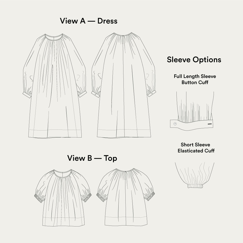Make by TFS - Paint Dress + Top / PDF