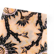 Tropical Passionflower Cotton Voile - Peach Puff