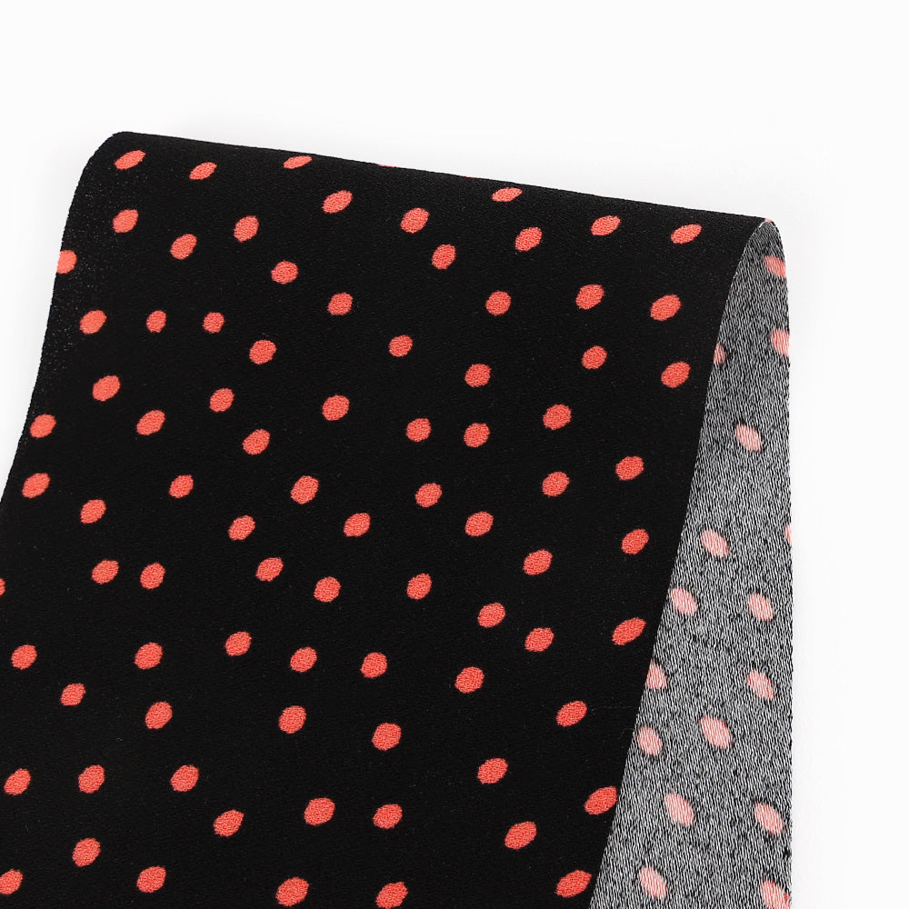 Dancing Dots Poly - Black
