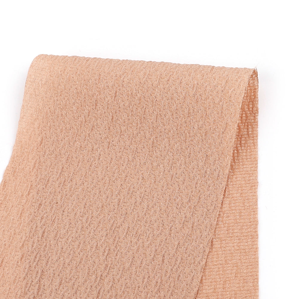 Little Ripple Silk Jacquard - Apricot