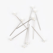 Pearlised Pin Rosette - 40pk