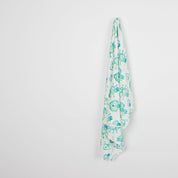 Heart Crest Viscose Challis - Green