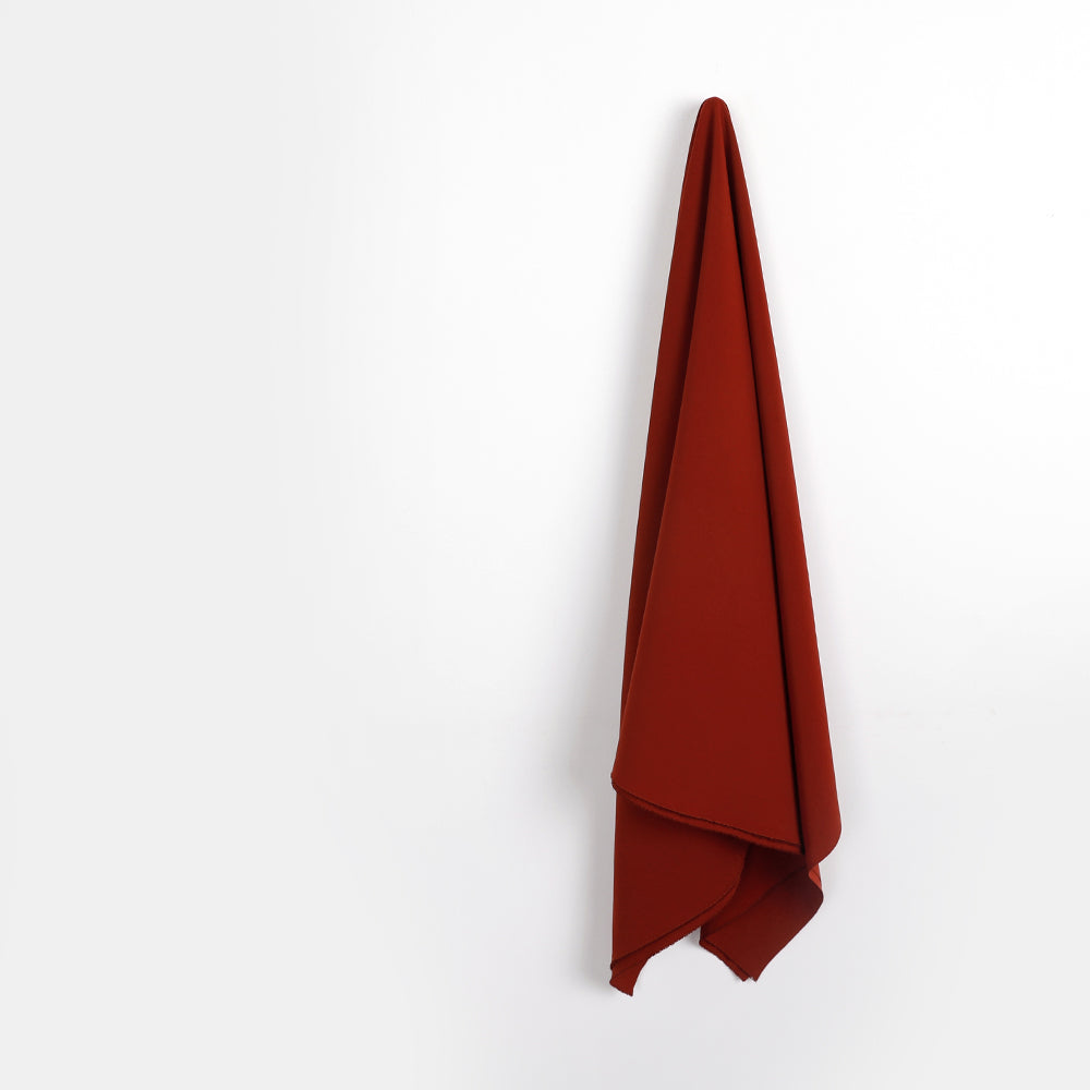 Triacetate / Poly Suiting - Cranberry