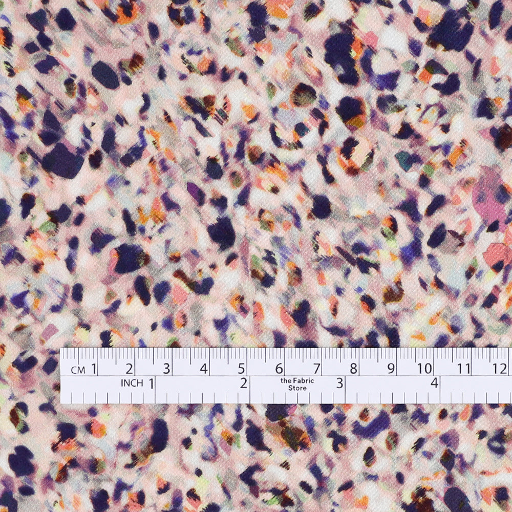 Refracted Sprinkle Cotton Sateen - Grape Mix