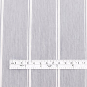 Broken Stripe Cotton / Poly - Navy / White