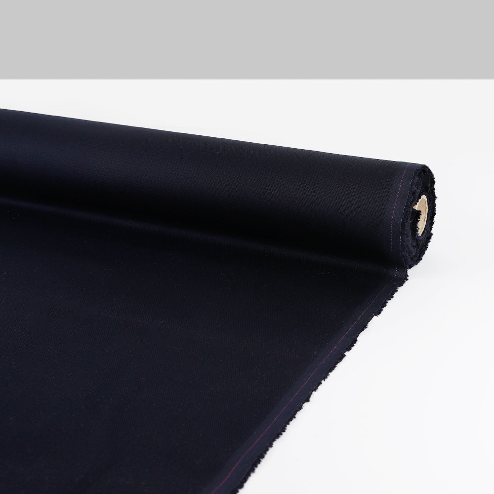 Micro Honeycomb Stretch Cotton - Ink