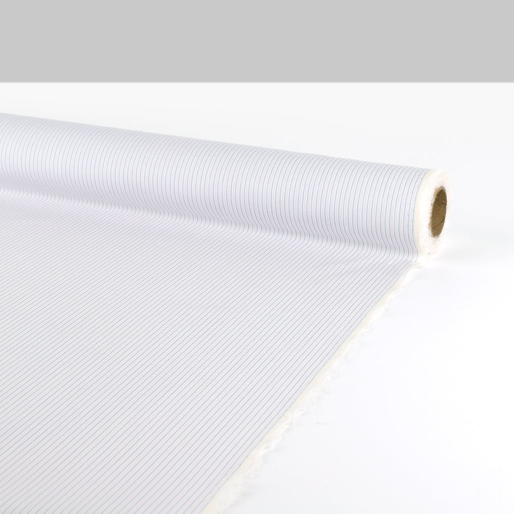 Sandwich Stripe Cotton - Blue