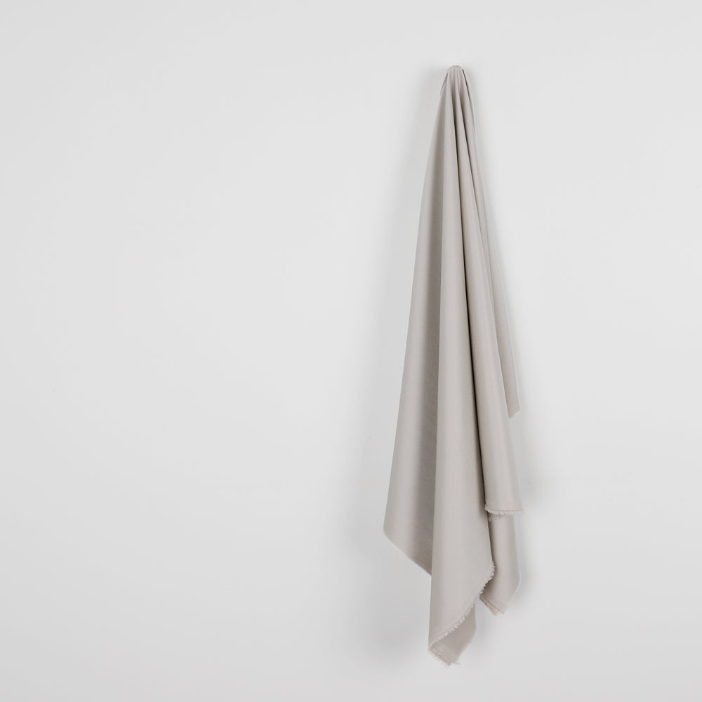 Japanese Crepe Back Suiting - Oyster