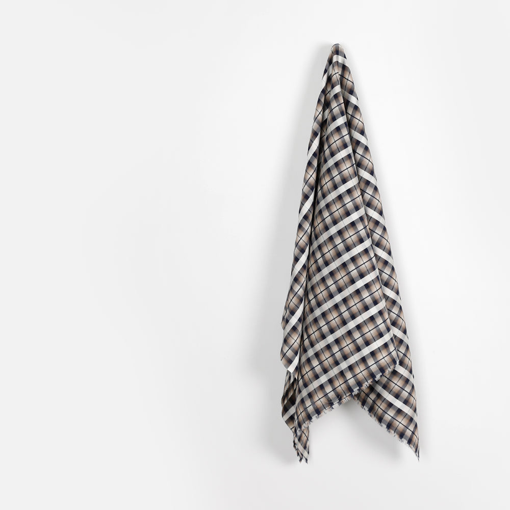 Cotton Plaid - Ink