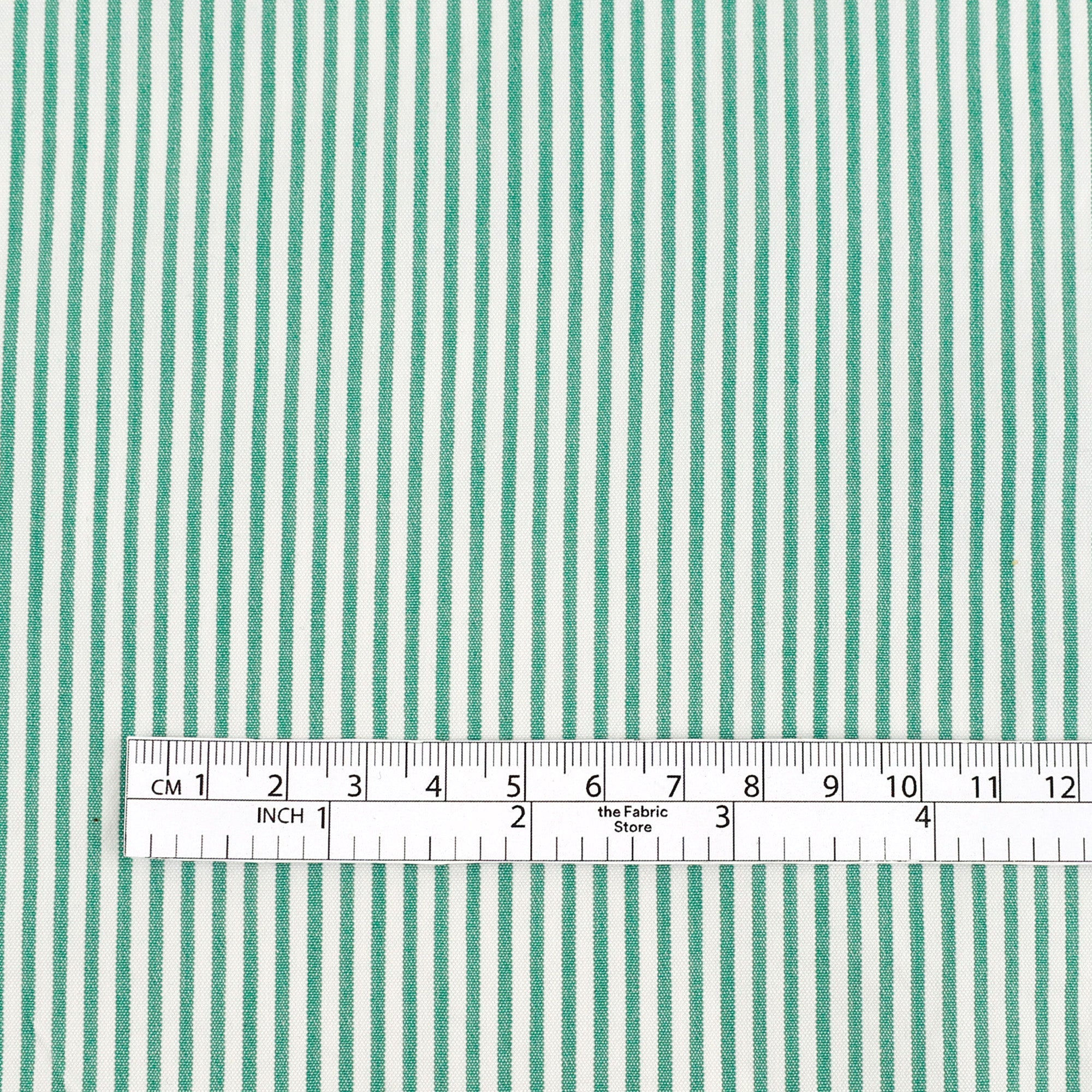 Stripe Stretch Cotton Seersucker - Kelly