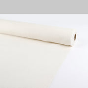 Self Stripe Silk / Cotton Crinkle Voile - Light Cream