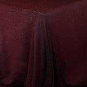 Sheer Shimmer Plisse Knit - Wine