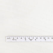 Sheer Self Stripe Silk Organza - Ivory