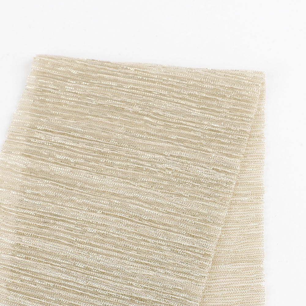 Shimmer Crinkle Knit - Citrine