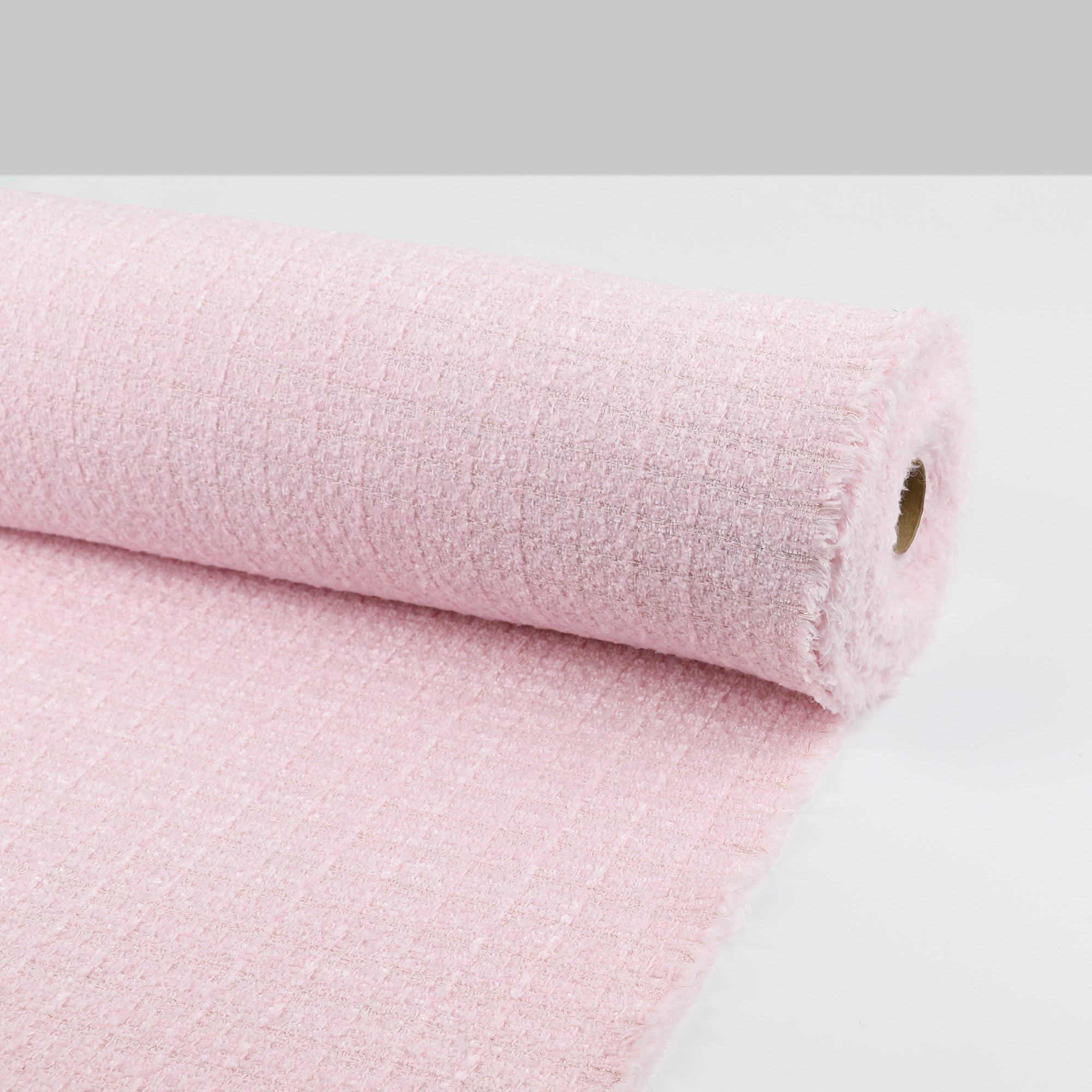 Chenille Shimmer Tweed - Marshmallow