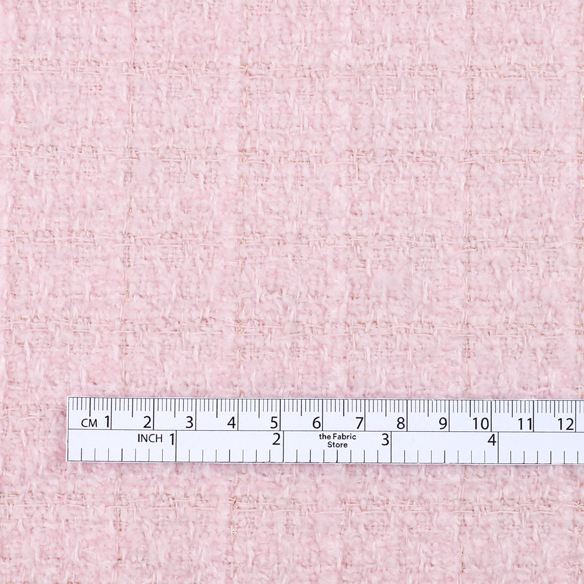 Chenille Shimmer Tweed - Marshmallow