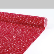 Shooting Star Satin Backed Crepe - Raspberry