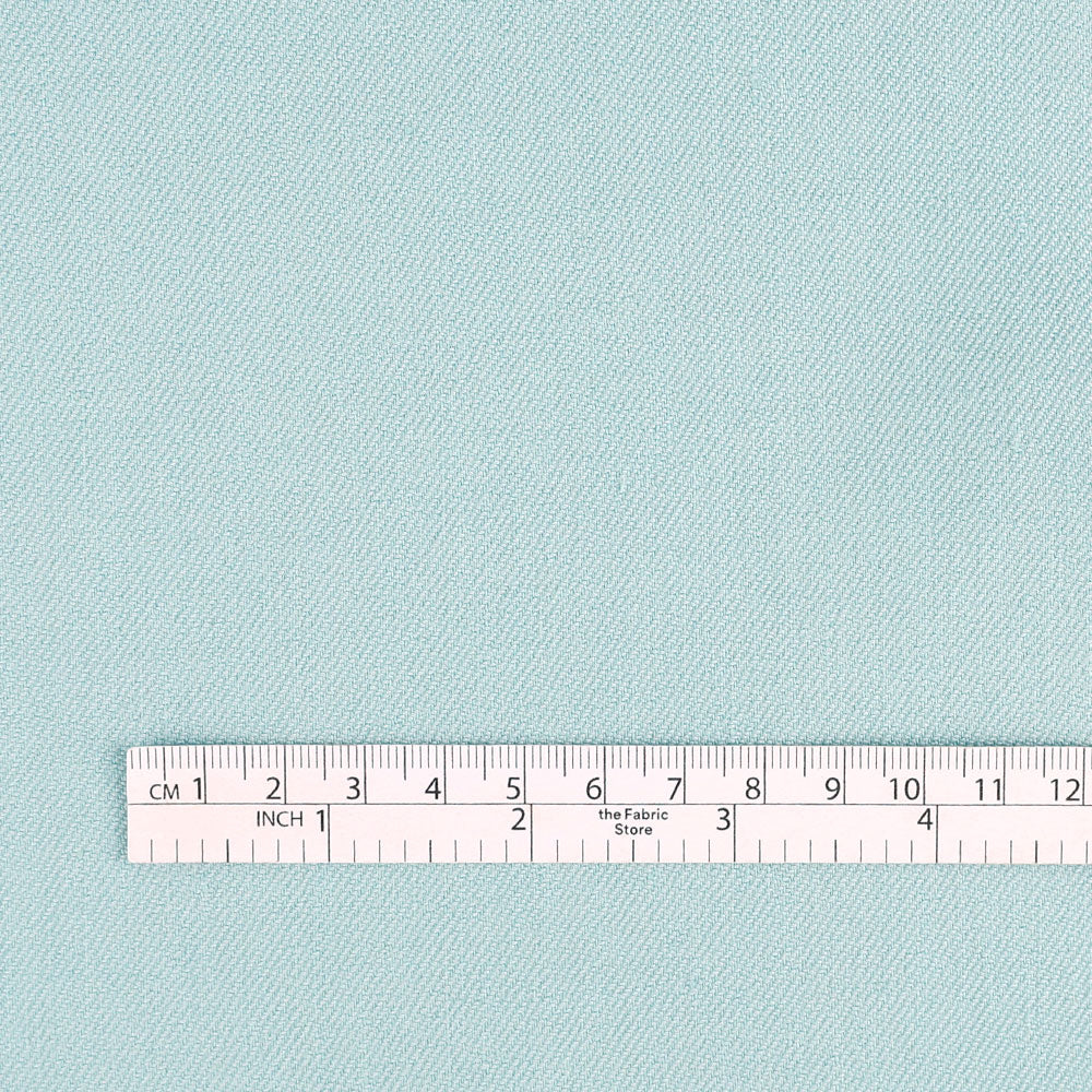 Slubby Stretch Viscose / Cotton - Aquamarine