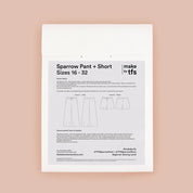 Make by TFS - Sparrow Pant + Short / Paper