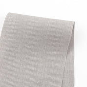 Stretch Linen Blend Hairline Stripe - Drizzle