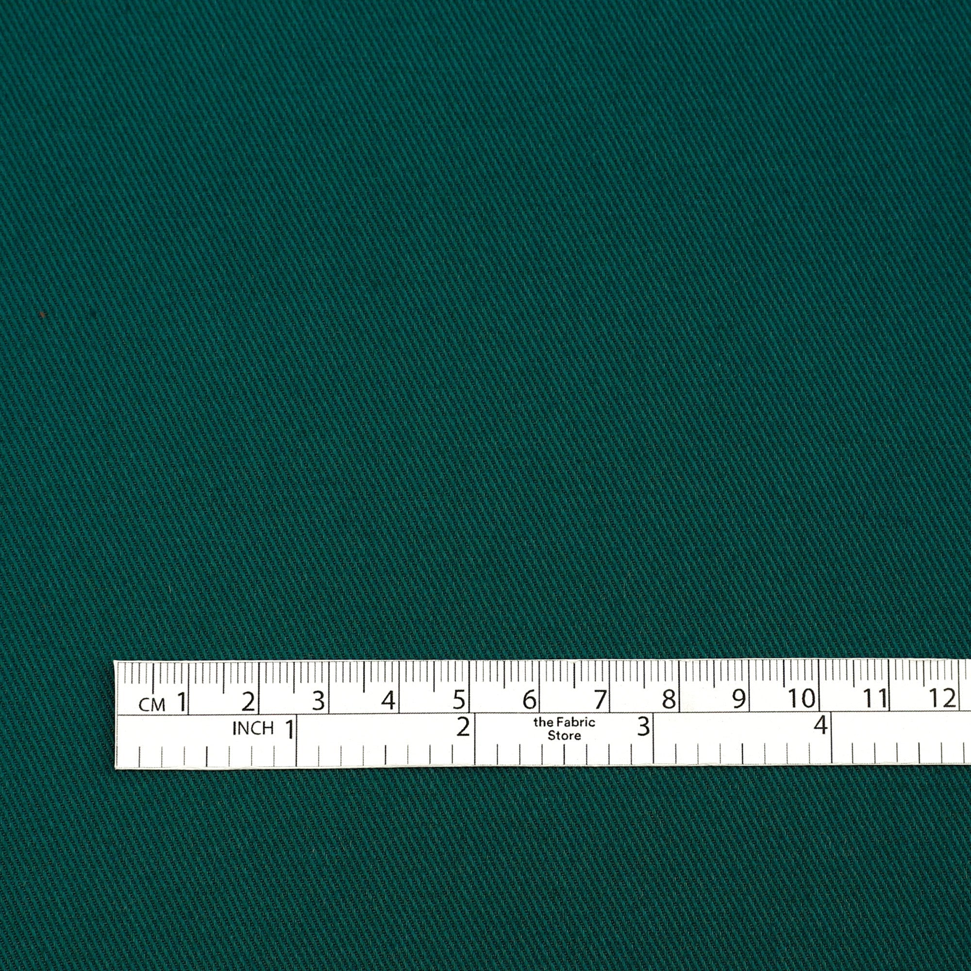 Stretch Cotton Twill - Verdigris
