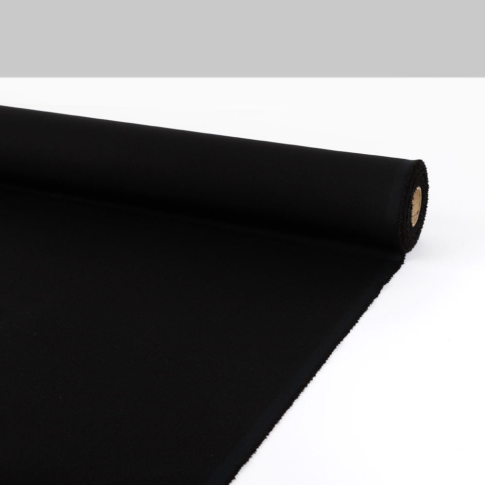 Stretch Cotton / Poly Twill - Black