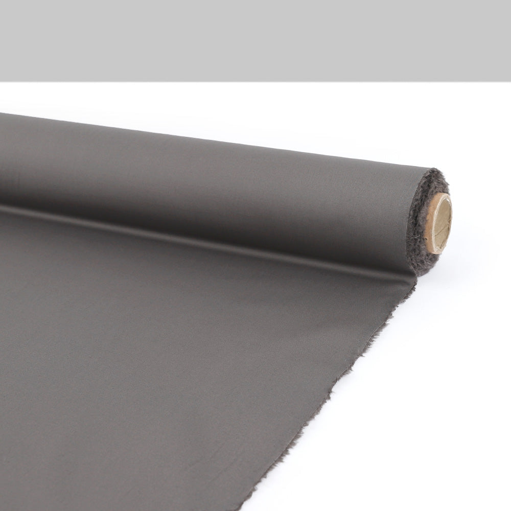 Stretch Cotton Shirting - Fossil