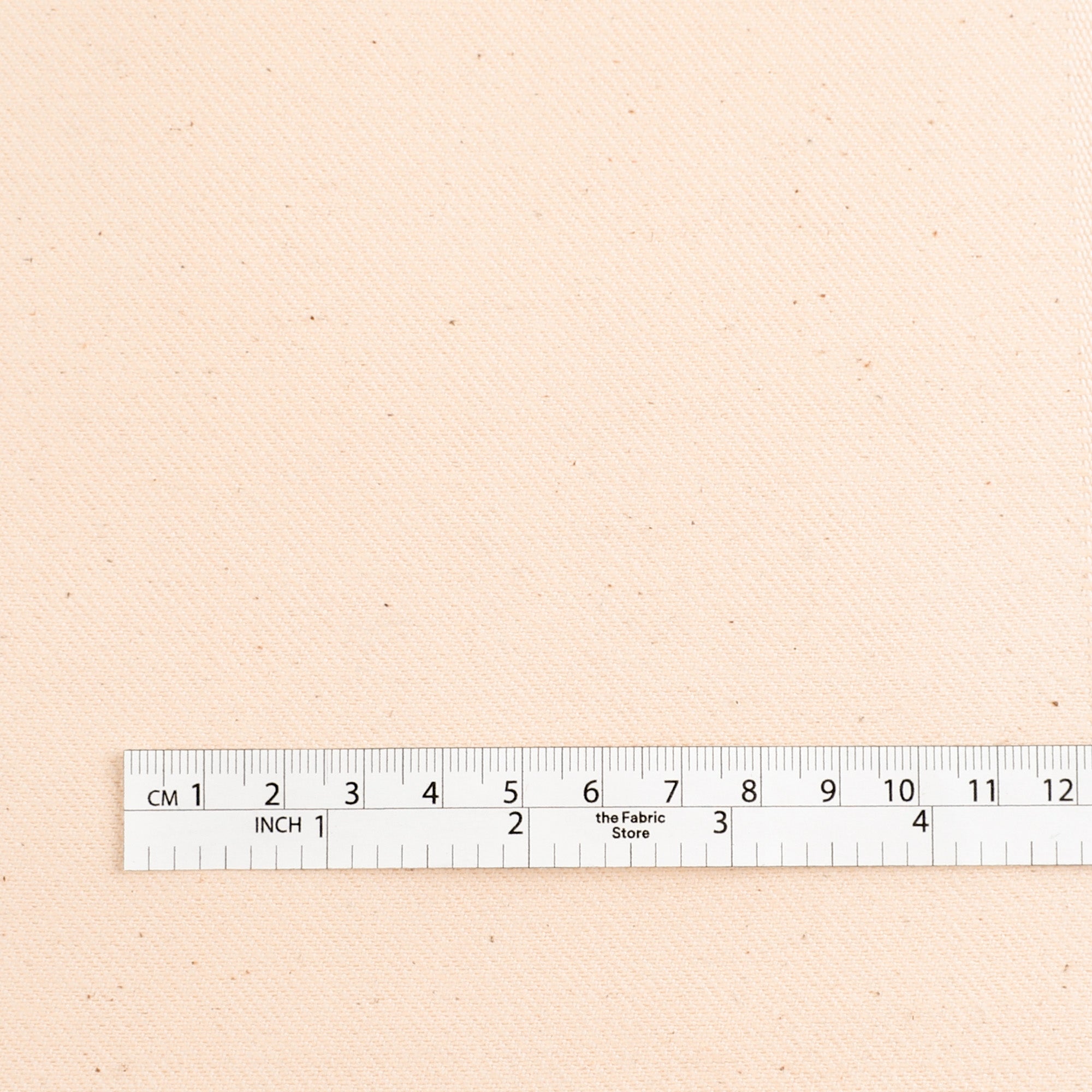 11oz Cotton Denim - Cream Fleck