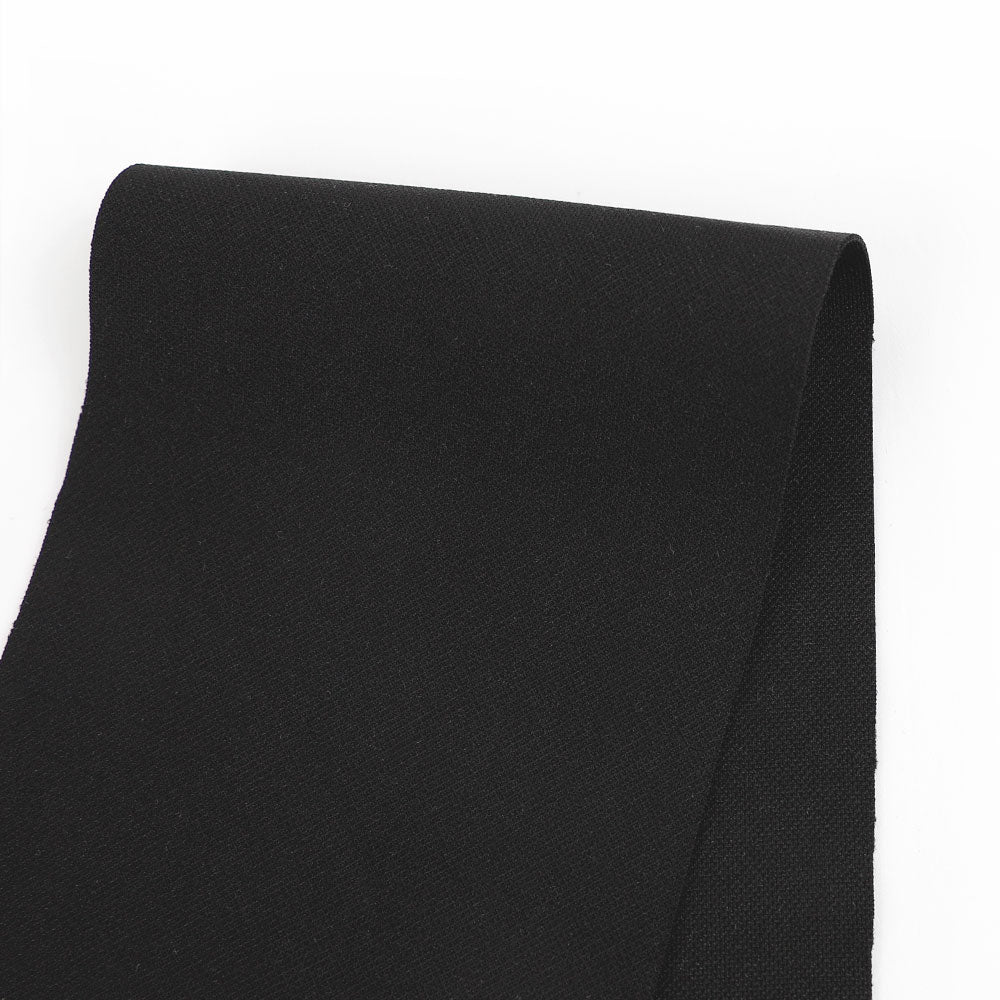 Stretch Nylon Ponte - Black