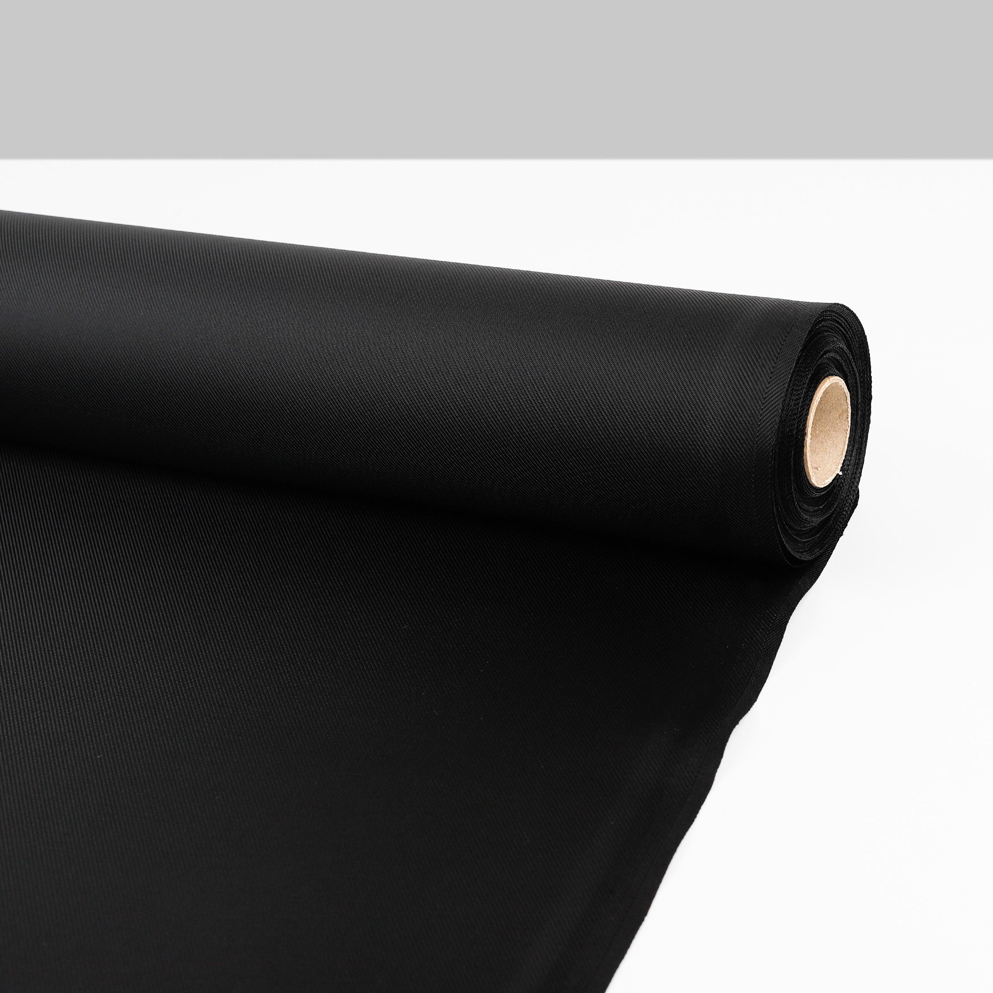 Coated Nylon Twill - Black