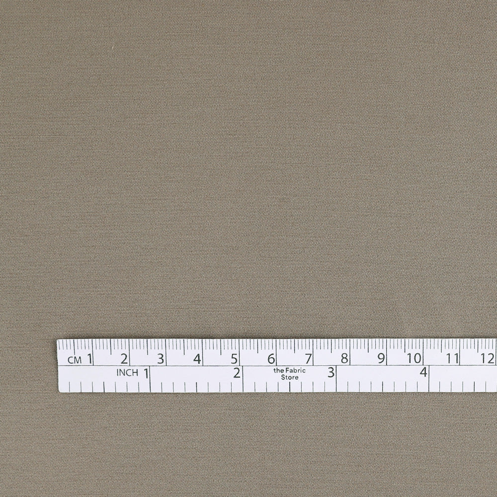 Stretch Cotton Blend Suiting - Cumin