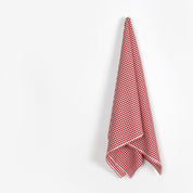 Crisp Gingham Cotton - Scarlet